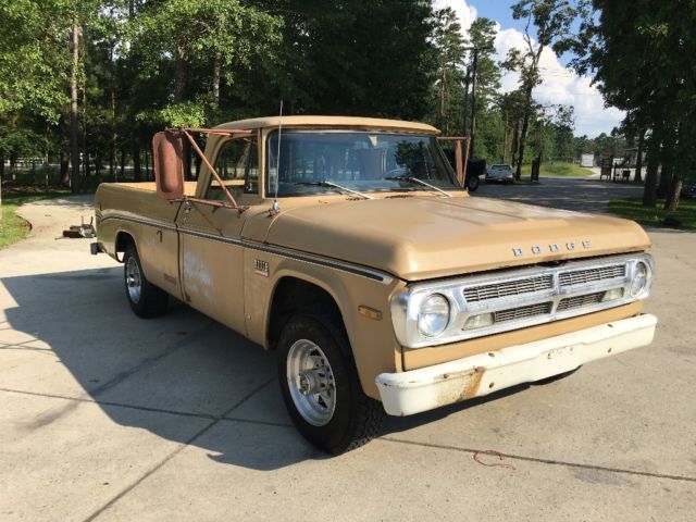71 Dodge Truck, Camper Special 1971 Dodge Other Pickups