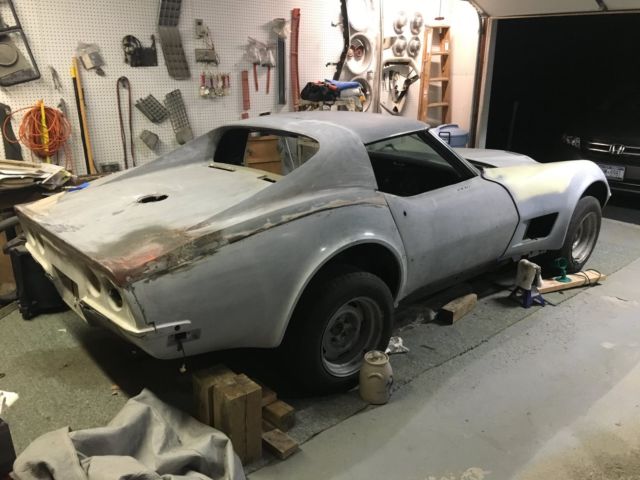 71 LT-1 Corvette Coupe Project Car 1971 Chevrolet Corvette Coupe