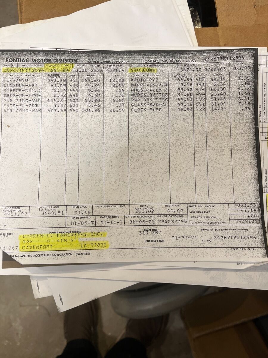 1971 Pontiac GTO - photo 11