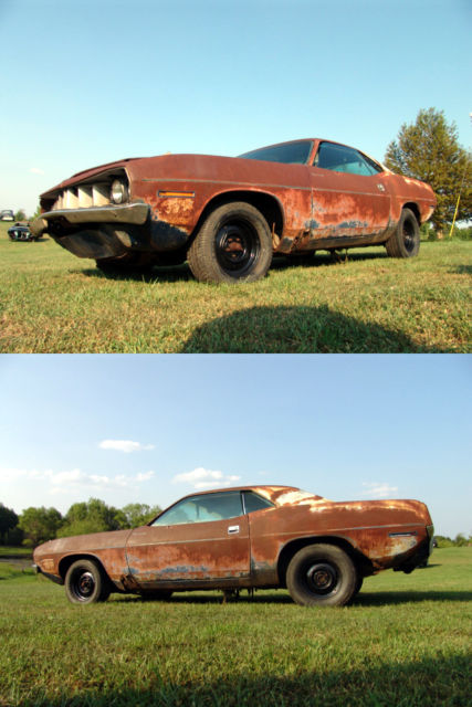 71 #s Match 318 AC Car Complete & Unrestored. Great 426 Hemi Clone Candidate. 1971 Plymouth Barracuda Cuda