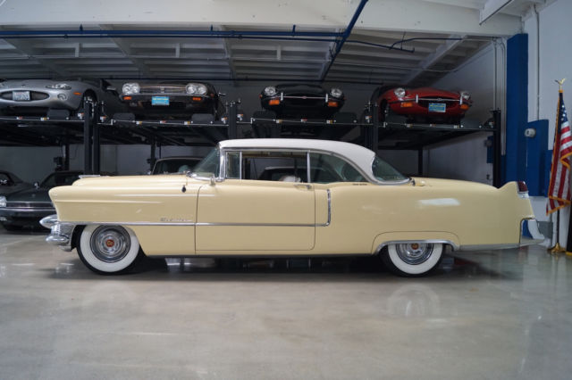 1955 Cadillac DeVille Gold Cloth & White Leather - photo 4