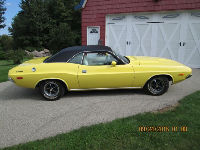 72 CHALLENGER #S MATCH 1972 Dodge Challenger hardtop 318 2 BBL