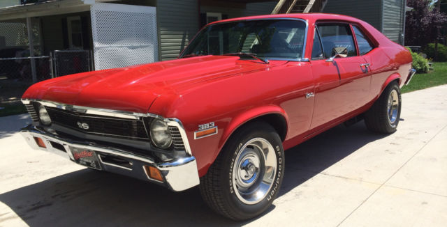 72 Chevrolet Nova SS Clone, 383 Stroker, 700R4, 12 Bolt, P/S P/B Frame off Resto 1972 Chevrolet Nova
