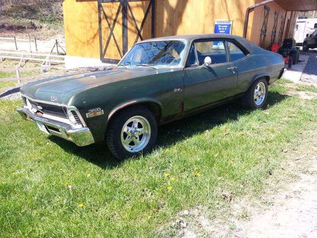 72 Chevy SS Nova project matching numbers barn find 1972 Chevrolet Nova SS