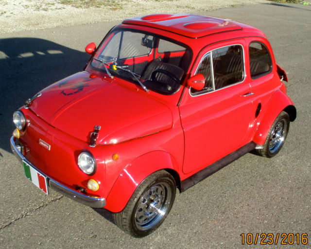 72 FIAT 500 NEW 1776 VW MOTOR 4 SPEED CUSTOM BUILT 1/1 FAST/UNIQUE 1ST PLACE WIN 1972 Fiat ABARTH