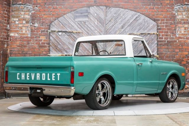 1972 Chevrolet C-10 Custom Pickup C/10 Medium Green Automatic - photo 12
