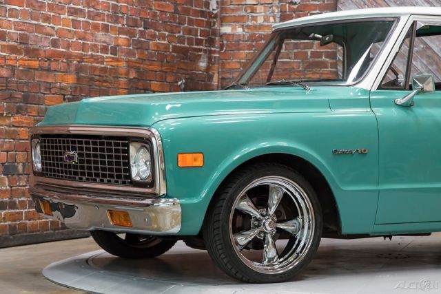 1972 Chevrolet C-10 Custom Pickup C/10 Medium Green Automatic - photo 2