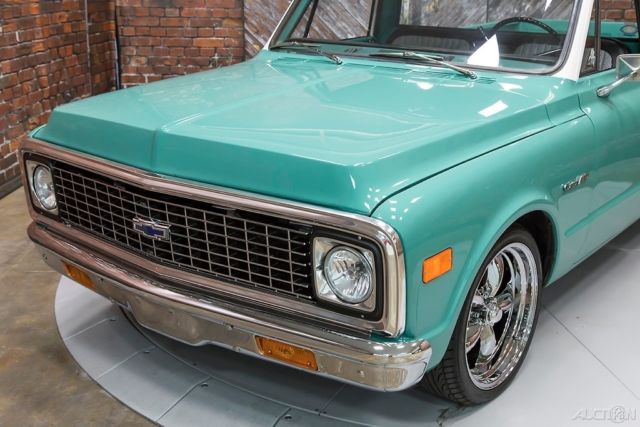 1972 Chevrolet C-10 Custom Pickup C/10 Medium Green Automatic - photo 3