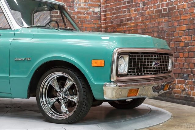 1972 Chevrolet C-10 Custom Pickup C/10 Medium Green Automatic - photo 8