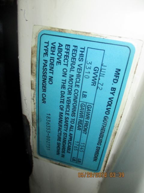 1972 Volvo 1800 ES SPORTS WAGON - photo 10