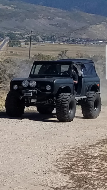 72' BRONCO-DANA 60, NEW C6 AUTOMATIC LOCKERS 30K MILE MOTOR $45K PLUS TO REPLACE 1972 Ford Bronco