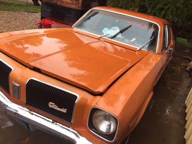 73 "OLDS' COOL" Omega * CA CAR* * NO RUST* --Roller Project-- NO RESERVE!!!!!!!! 1973 Oldsmobile Omega