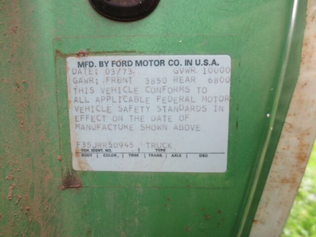 1973 Ford F-350 SUPER CAMPER SPECIAL - photo 3