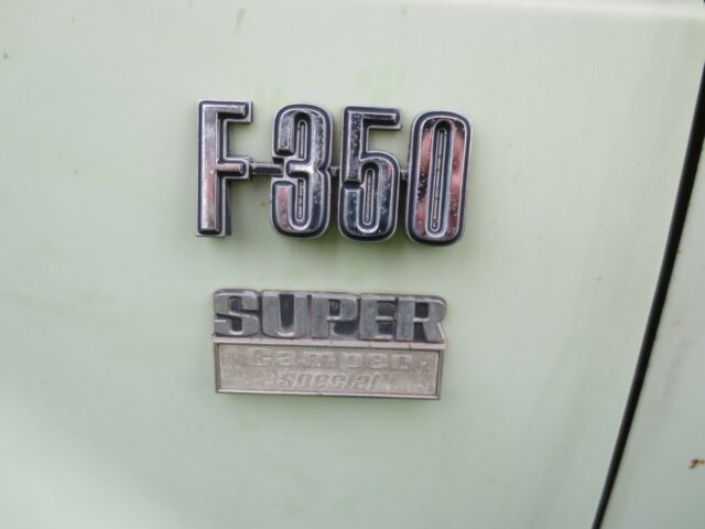 1973 Ford F-350 SUPER CAMPER SPECIAL - photo 7