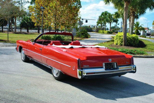 1973 Cadillac Eldorado Convertible 500 V8 Stunning Low Mileage Classic! - photo 4