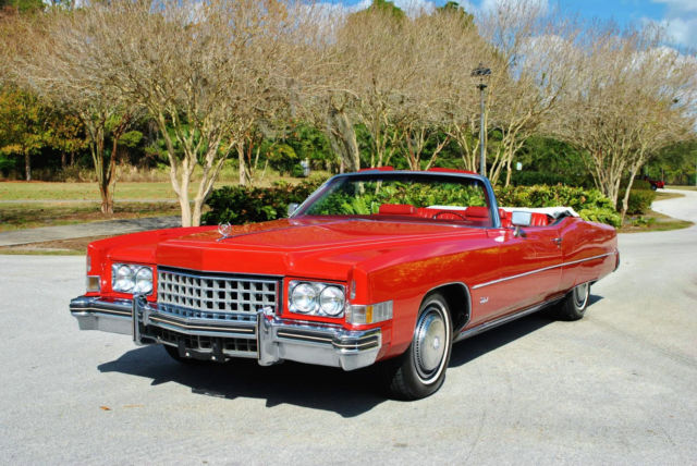 1973 Cadillac Eldorado Convertible 500 V8 Stunning Low Mileage Classic! - photo 2