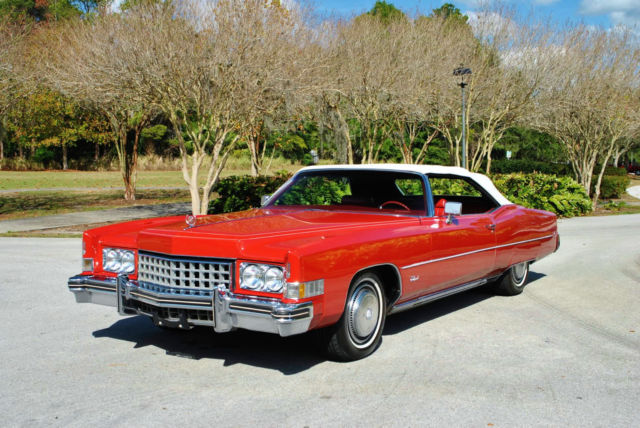 1973 Cadillac Eldorado Convertible 500 V8 Stunning Low Mileage Classic! - photo 9