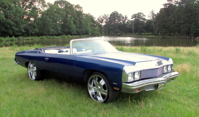 1973 Chevrolet Caprice CAPRICE CLASSIC CONVERTIBLE FACTORY 454 - photo 5