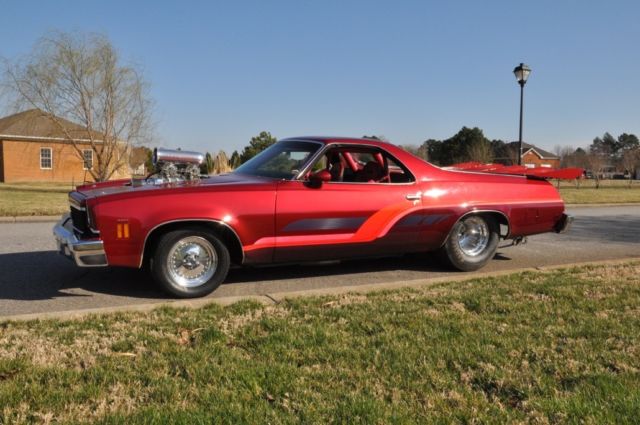 73 EL CAMINO/CHEVELLE SS454 BLOWN PRO STREET/PRO TOURING STREET/STRIP SHOW CAR 1973 Chevrolet SS