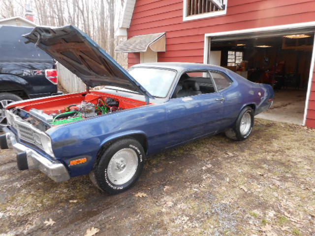 73 Mopar Duster not cuda Lower reserve!! 1973 Plymouth Duster RWD