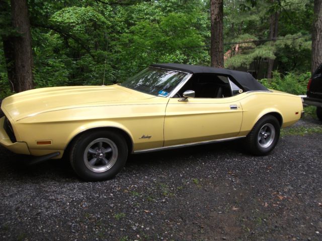 73 MUSTANG CONVERTABLE 1973 Ford Mustang