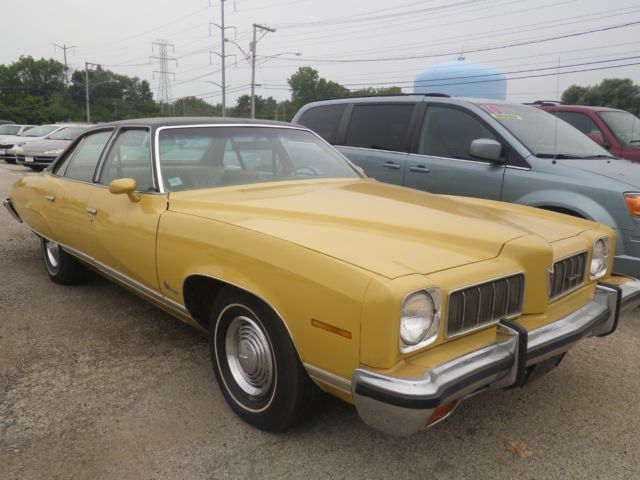 73 Pontiac Luxury LeMans 1 Owner 80K Orig Miles Rust Free Time Capsule Gar Find 1973 Pontiac Le Mans Luxury