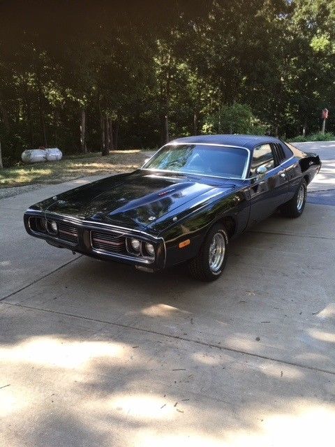 73 se triple black charger 440 1973 Dodge Charger