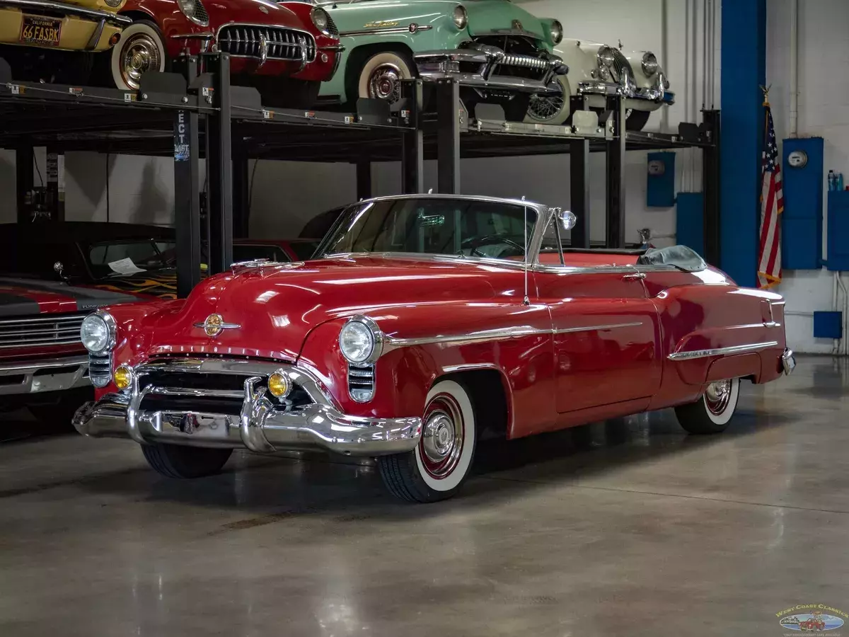 73722 Miles 303.7 CID Rocket V8 Automatic2 Door Convertible 1950 Oldsmobile Ninety-Eight Deluxe 2 Door Convertible