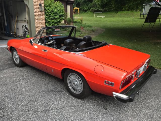 1974 Alfa Romeo Spider Red - photo 4