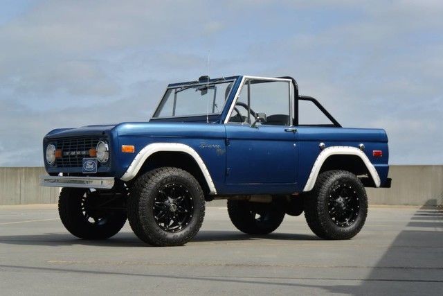74 Bronco U15 manual Lift 5 new wheels new Seats Drives Great 1974 Ford Bronco Ranger