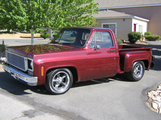 75 76 77 78 1977 C10 Chevy Stepside Scottsdale Pickup West Coast Truck 1977 Chevrolet C/K Pickup 1500