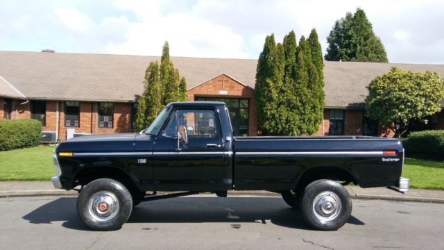 75 FORD F-250 4X4 HIGH-BOY XLT LARIAT CUSTOM EXPLORER SUPER DUTY DANA 60 F350 1975 Ford F-250 XLT RANGER CUSTOM EXPLORER CAMPER SPECIAL