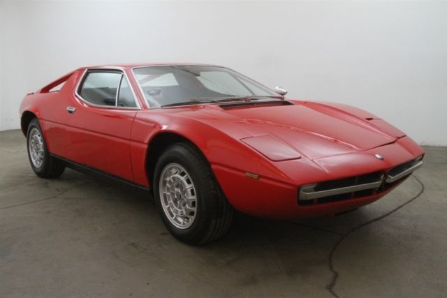 75 Maserati Merak Power Windows AC Campagnolo Wheels Presentable Potential 1975 Maserati Merak