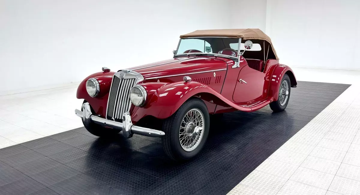 75,404 Miles/Multi Show Winner/1000 Miles On Build/76.3ci I4/Beautiful Resto 1954 MG T-Series Roadster