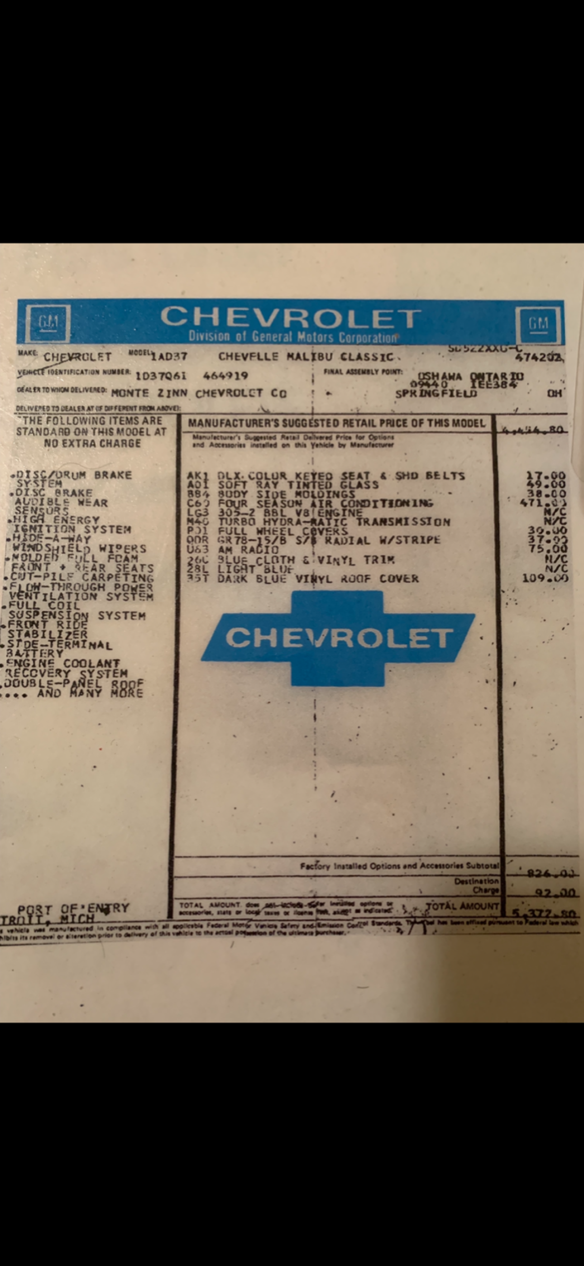 1976 Chevrolet Malibu Malibu - photo 11