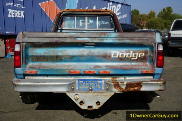 1976 Dodge Ram 3500 D30 440 V8 Club Cab - photo 5