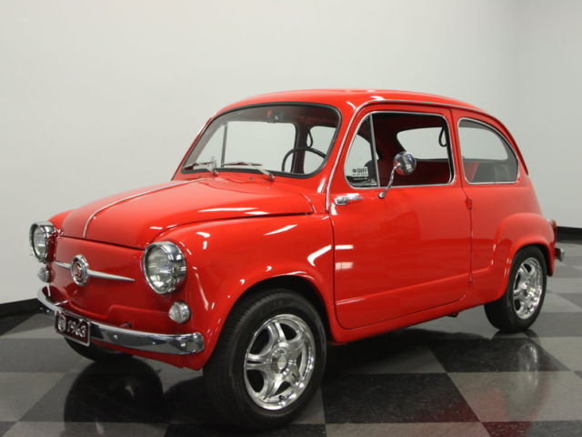 767CC 4 CYL, 4-SPEED, NICELY RESTORED, RUNS AND DRIVES GREAT, CLEAN COLLECTABLE! 1963 Fiat 600