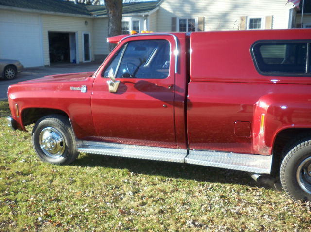 1977 Chevrolet C/K Pickup 3500 Chrome Bumpers,Side Pipes,Cap - photo 3