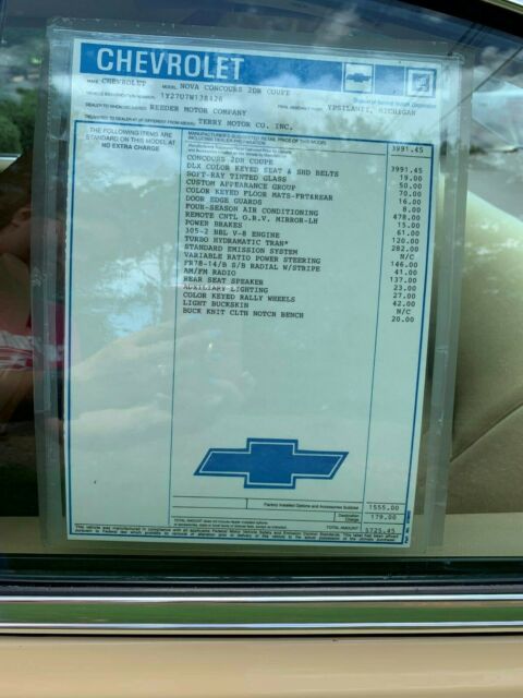 1977 Chevrolet Nova concours - photo 11