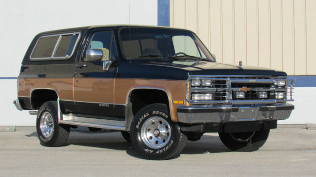 1989 Chevrolet Blazer K5 BLAZER SILVERADO 4X4