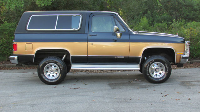 1989 Chevrolet Blazer K5 BLAZER SILVERADO 4X4 - photo 7