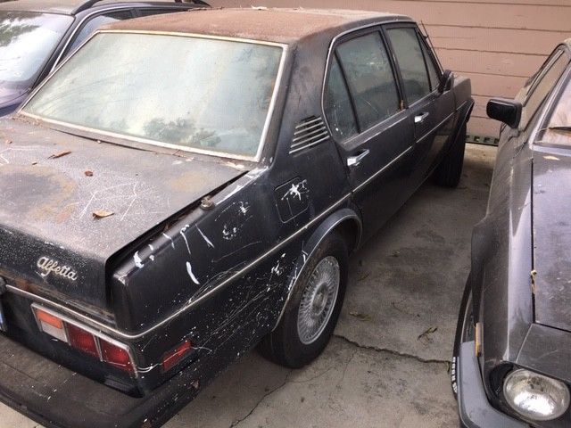 1978 Alfa Romeo Alfetta balck