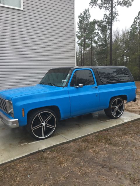78 Chevy Blazer 1978 Chevrolet Blazer