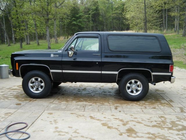 78 Chevy Blazer K5 1978 Chevrolet Blazer