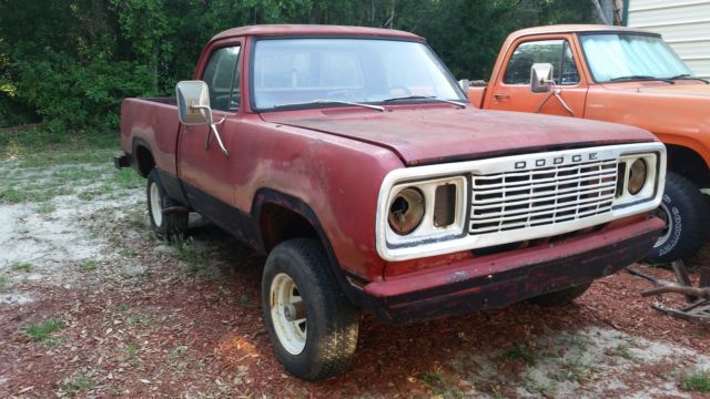 78 dodge powerwagon macho 1978 Dodge Power Wagon Macho edition