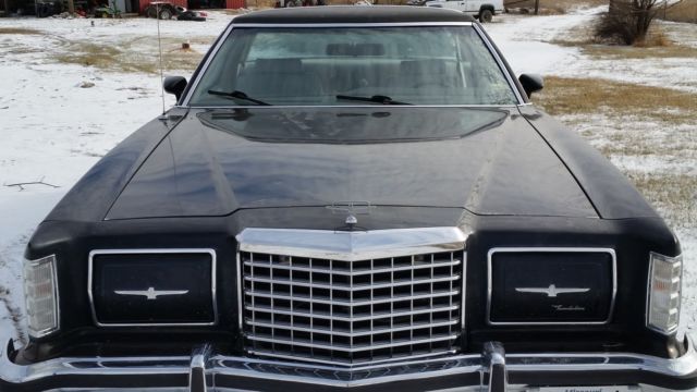 78 Ford Thunderbird low miles numbers matching car 1978 Ford Thunderbird