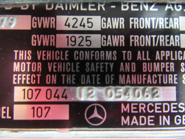 1979 Mercedes-Benz SL-Class - photo 8