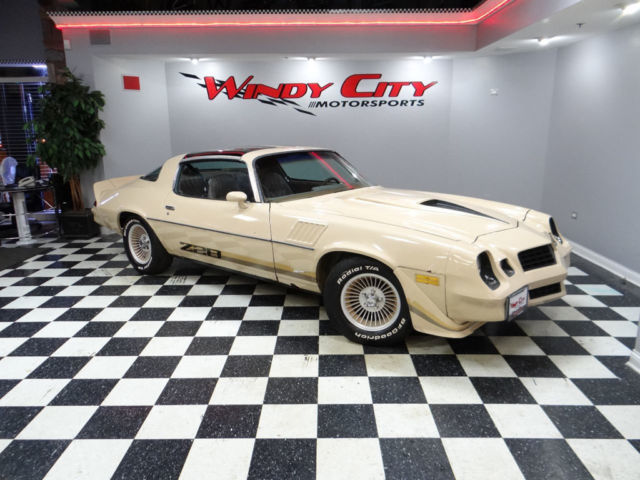 79 Chevy Camaro Z28 Coupe Original Survivor Barn Find Rare T-Tops AC Runs Strong 1979 Chevrolet Camaro