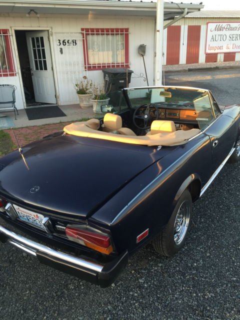 79 FIAT SPYDER 2000 63,000 MILES, ,1 OWNER, SERVICE RECORDS 1979 Fiat SPYDER 2000