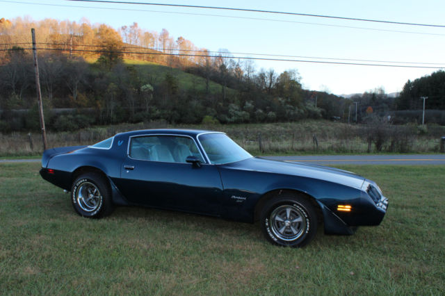 79 FIREBIRD 76K ACTUAL MILES RUST FREE SURVIVOR DRIVE ANYWHERE! 1979 Pontiac Firebird